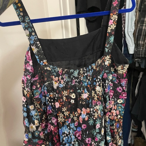 Anthropologie Geisha Designs Organdy floral gown dress - Picture 7 of 10